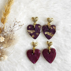Boucles d'oreilles Prunéa