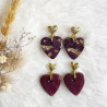 Boucles d'oreilles Prunéa