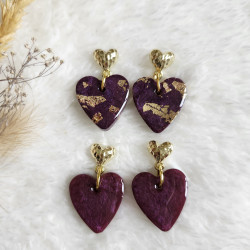 Boucles d'oreilles Prunéa
