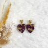 Boucles d'oreilles Prunéa