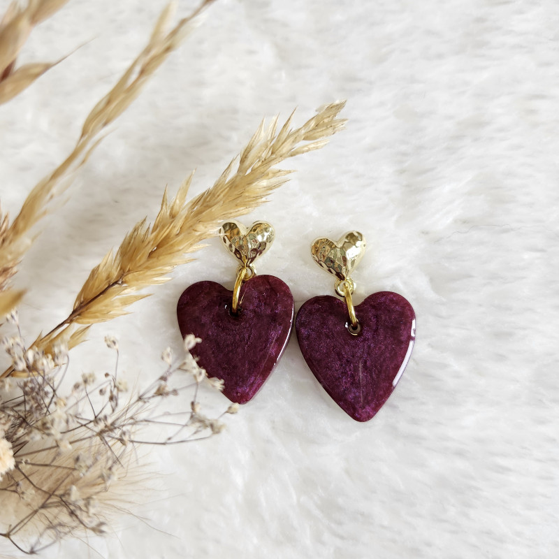 Boucles d'oreilles Prunéa Boucles d'oreilles Prunéa