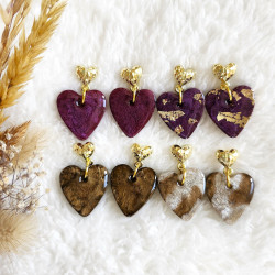 Boucles d'oreilles Prunéa