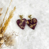 Boucles d'oreilles Faustine