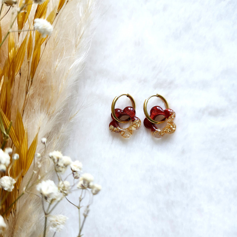 Boucles d'oreilles Agathe