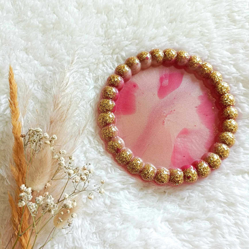 Plateau rond LAURA