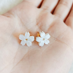 Boucles d'oreilles CERISE