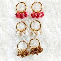 Boucles d'oreilles BOUQUET