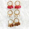 Boucles d'oreilles BOUQUET