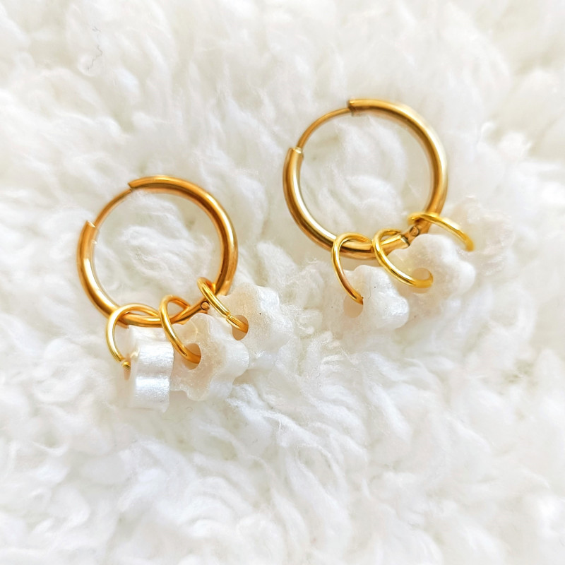 Boucles d'oreilles BOUQUET