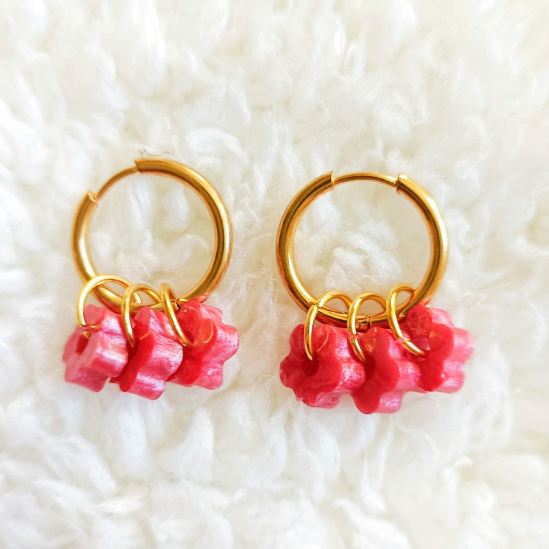 Boucles d'oreilles BOUQUET