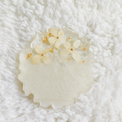 Lot de 2 dessous de verre CAMELIA