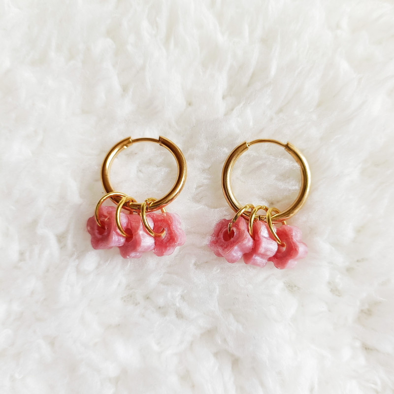 Boucles d'oreilles BOUQUET