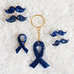 Porte-clés BLEU