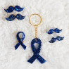 Porte-clés BLEU