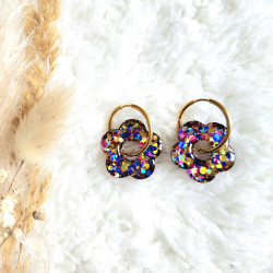 Boucles d'oreilles festives