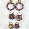 Boucles d'oreilles festives