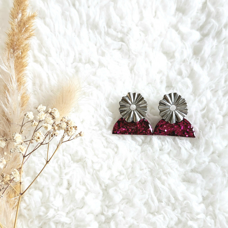 Boucles d'oreilles IRIS