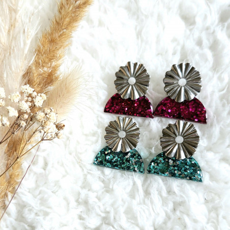 Boucles d'oreilles IRIS