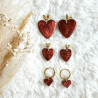 Boucles d'oreilles AMOUR