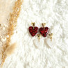 Boucles d'oreilles AMOUR