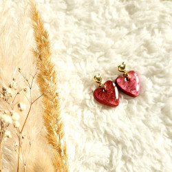 Boucles d'oreilles AMOUR