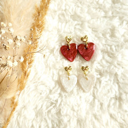 Boucles d'oreilles AMOUR