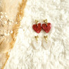 Boucles d'oreilles AMOUR