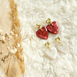 Boucles d'oreilles AMOUR