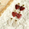 Boucles d'oreilles AMOUR