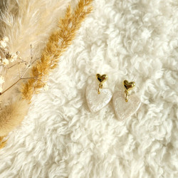 Boucles d'oreilles AMOUR