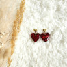 Boucles d'oreilles AMOUR