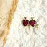 Boucles d'oreilles AMOUR