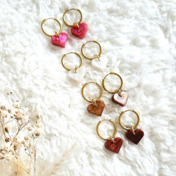 Boucles d'oreilles PETIT COEUR