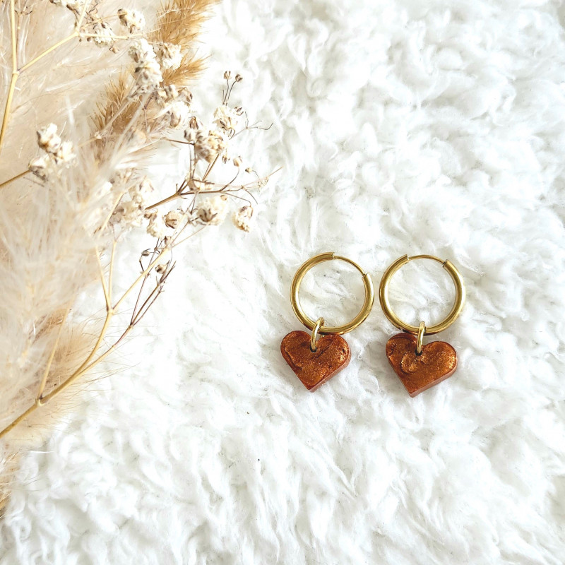 Boucles d'oreilles PETIT COEUR