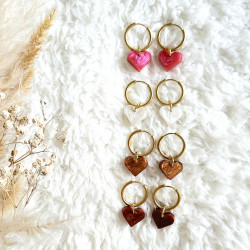 Boucles d'oreilles PETIT COEUR