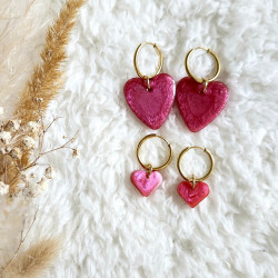 Boucles d'oreilles COEUR