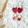 Boucles d'oreilles COEUR