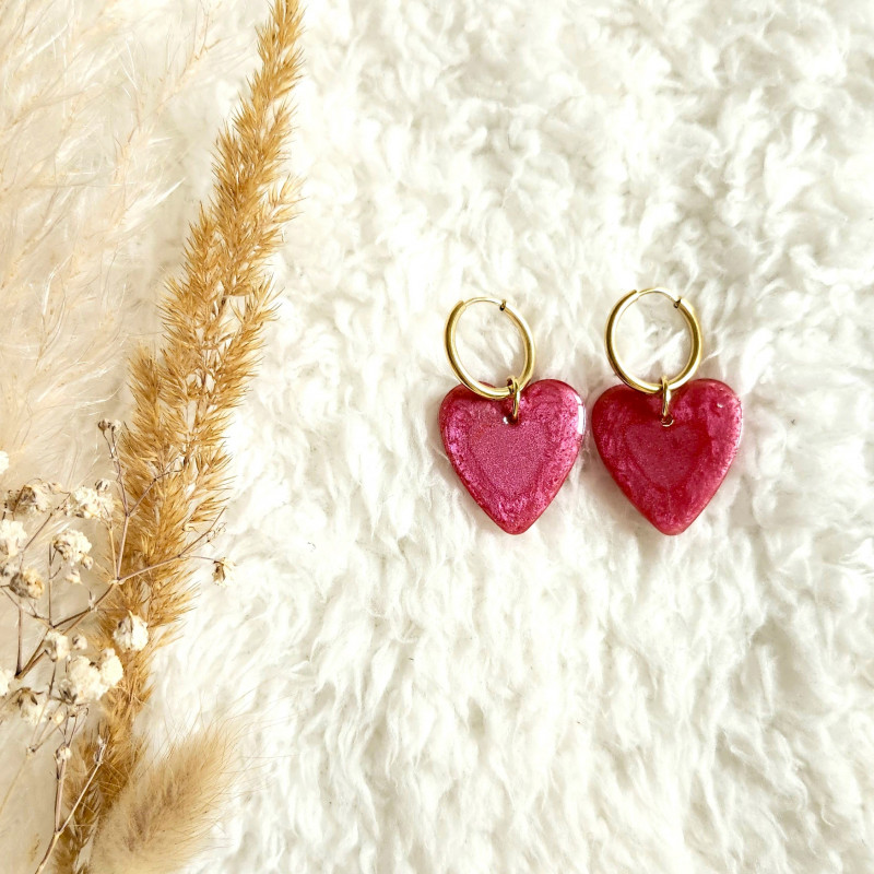 Boucles d'oreilles COEUR Boucles d'oreilles COEUR
