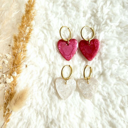 Boucles d'oreilles COEUR