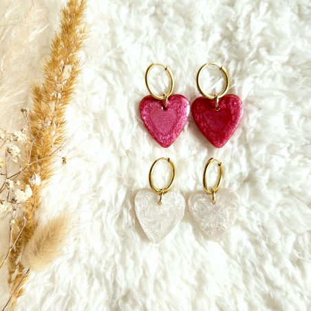 Boucles d'oreilles COEUR