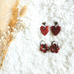 Boucles d'oreilles AMOUR